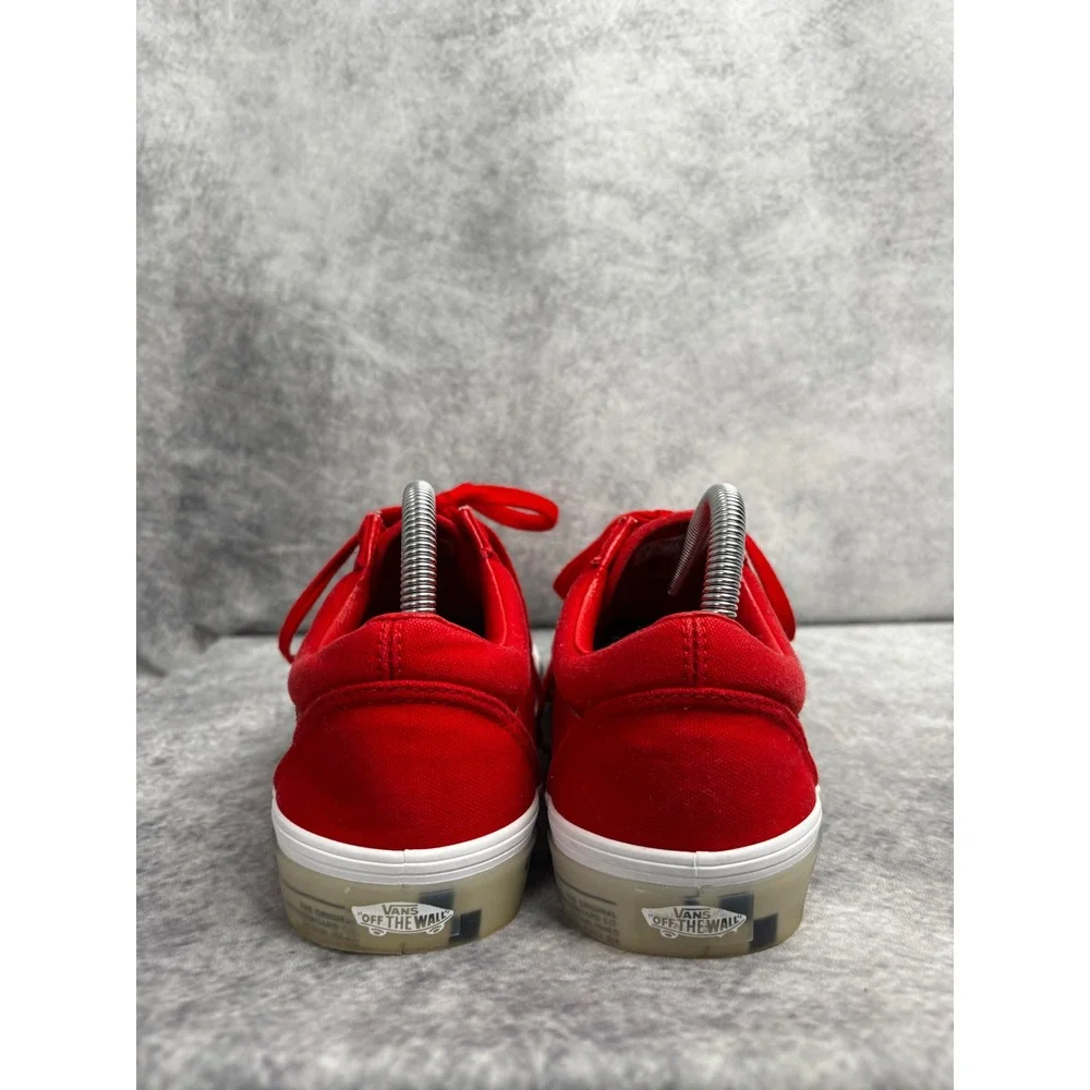 Vans Old Skool OTW Foxing Translucent Sneakers Shoes Racing Red Unisex M9 W10.5